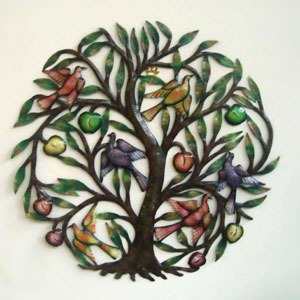 Bird Tree metal craft