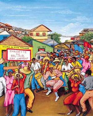Haitian Carnival print