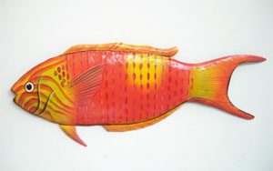 Fish metal craft